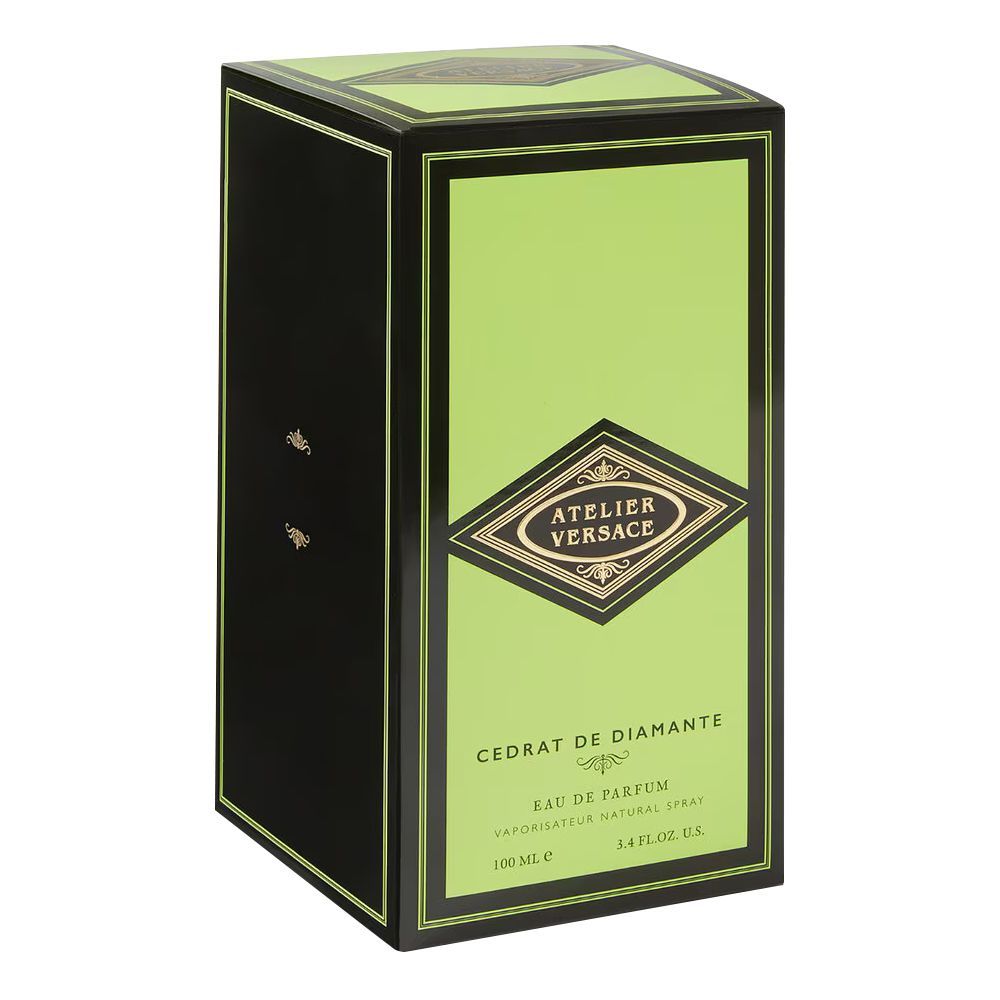 Versace Atelier Cedrat De Diamante Perfume, Eau de Parfum, For Men & Women, 100ml - Image 6