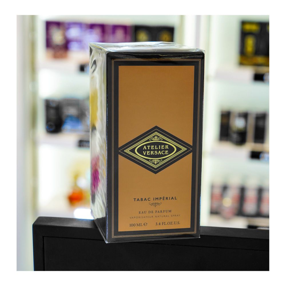 Versace Atelier Tabac Imperial Perfume, Eau de Parfum, For Men & Women, 100ml - Image 5