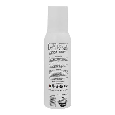 Markhor Blanc Frost Bite Body Spray (No Gas), For Men, 120ml - Image 2