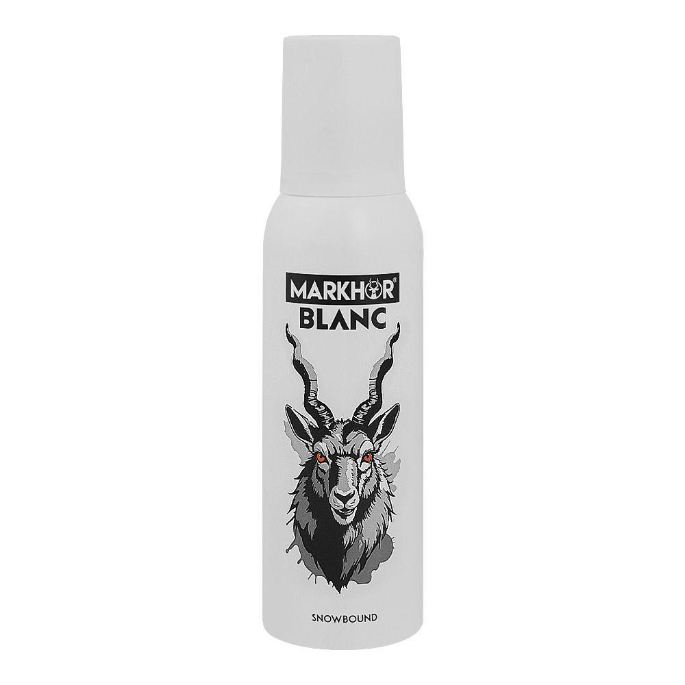 Markhor Blanc Snow Bound Body Spray (No Gas), For Men, 120ml - Main Image