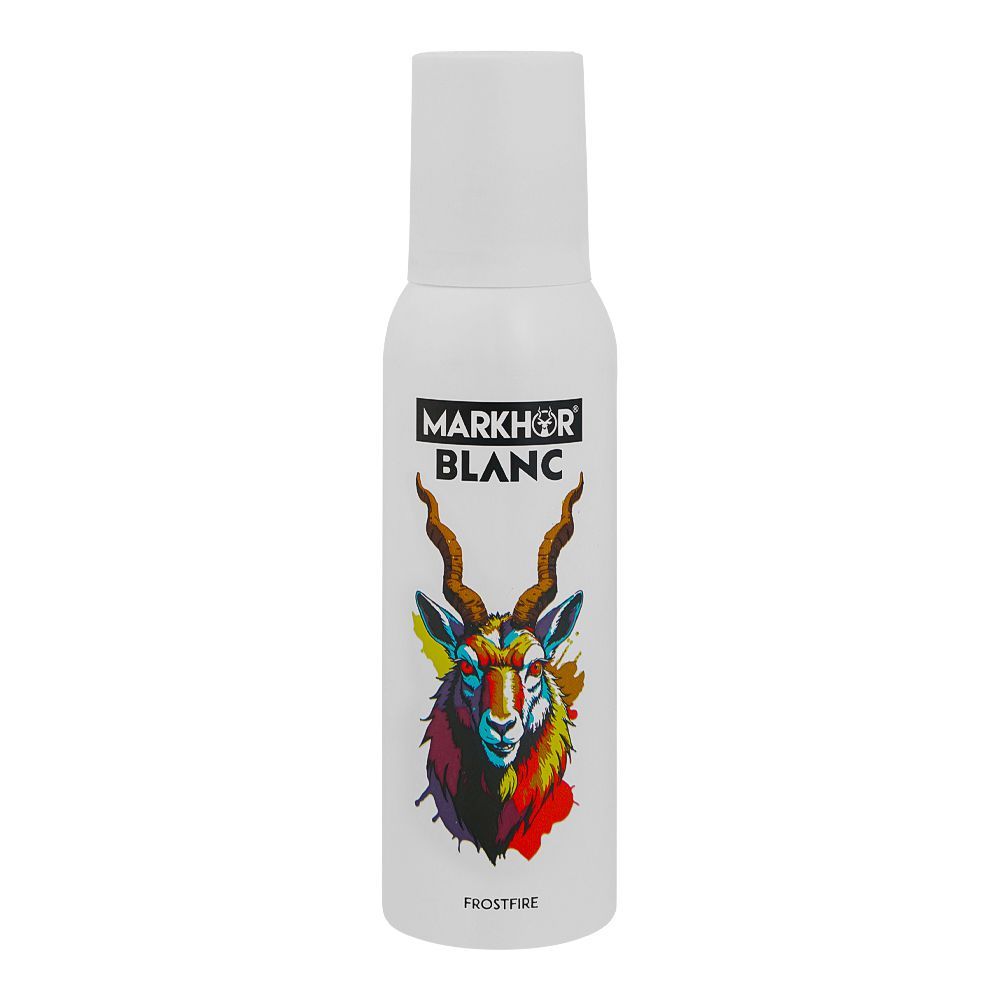 Markhor Blanc Frost Fire Body Spray (No Gas), For Men, 120ml - Main Image