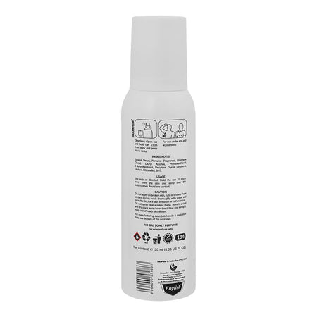 Markhor Blanc Frost Fire Body Spray (No Gas), For Men, 120ml - Image 2