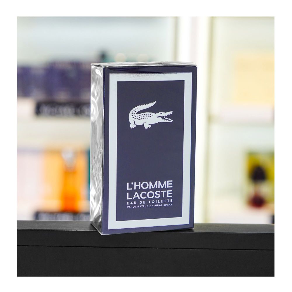 Lacoste L'Homme Perfume, Eau de Toilette, For Men, 100ml - Image 2