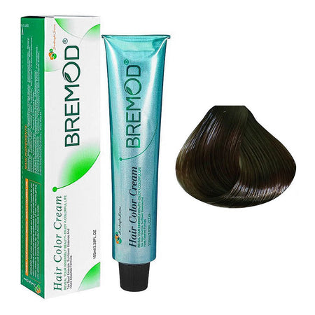 Bremod Hair Color Cream - Salon Quality Hair Dye, 100ml, 7/1 Medium Ash Blond - Main Image