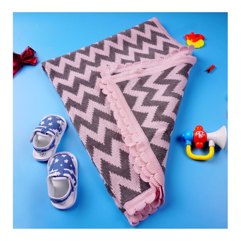 Kids Center Baby Bath Towel, Pink Multi - Image 2