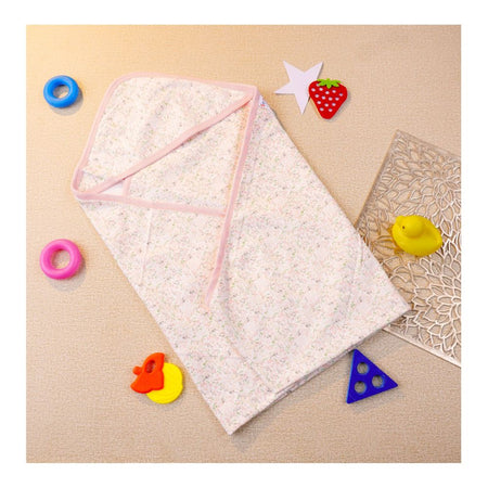 Kids Center Baby Hanger Wrapping Sheet, Soft Cotton Swaddle Blanket for Newborns, Multi - Image 2
