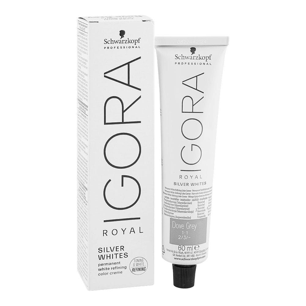 Schwarzkopf Igora Royal Absolutes Hair Color - Salon Quality Hair Dye, Dove Grey - Main Image