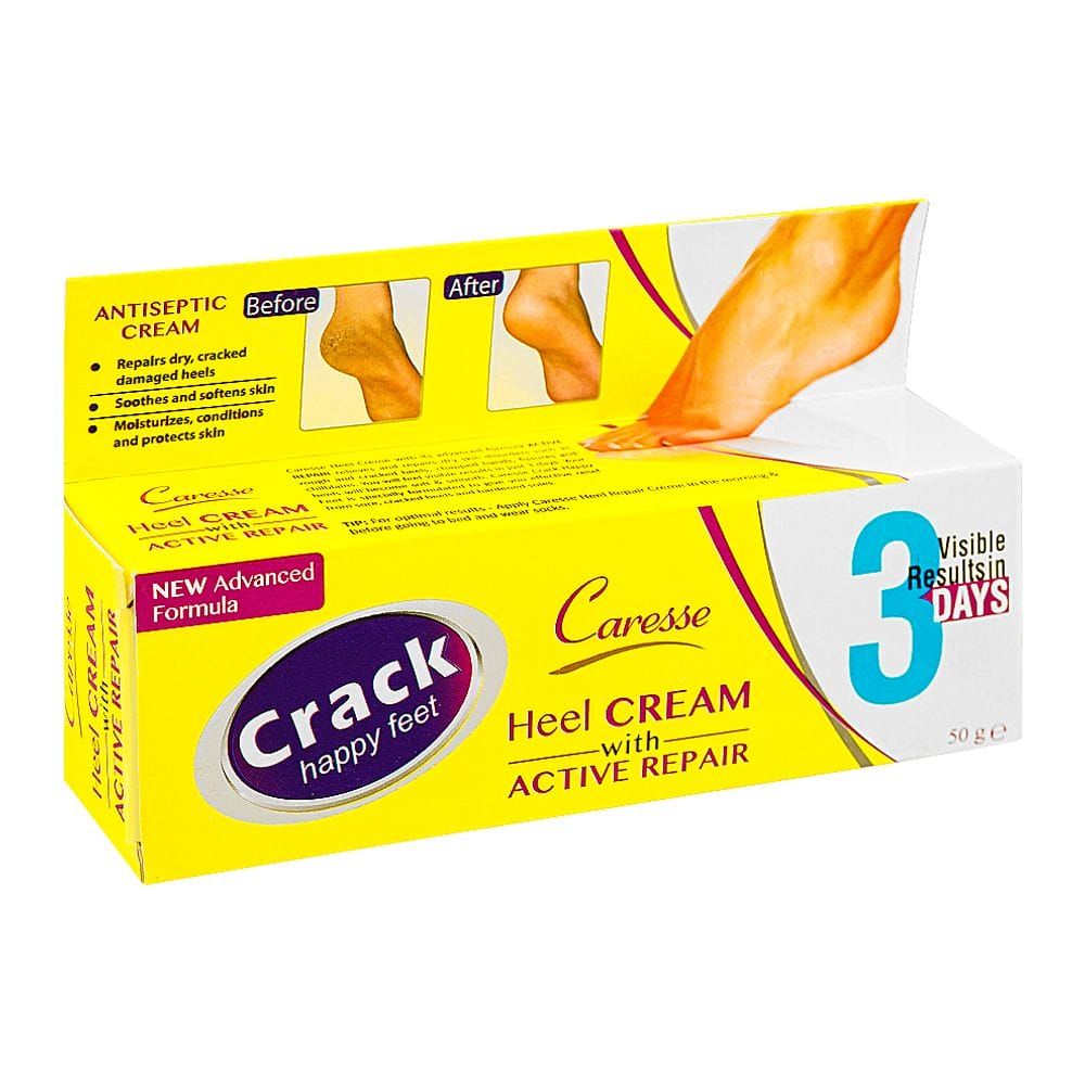 Caresse Crack Happy Feet Heel Cream, 50g - Main Image