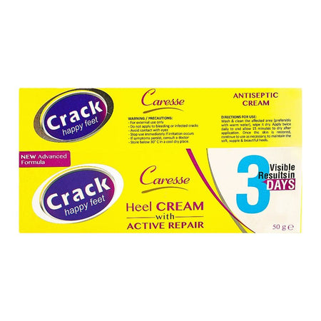 Caresse Crack Happy Feet Heel Cream, 50g - Image 2