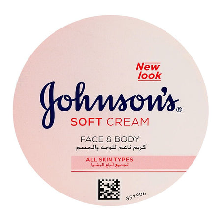 Johnson Face & Body Soft Cream, For All Skin Types, 200ml - Image 2