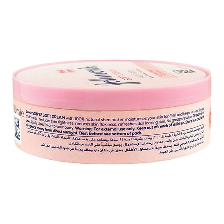 Johnson Face & Body Soft Cream, For All Skin Types, 200ml - Image 3