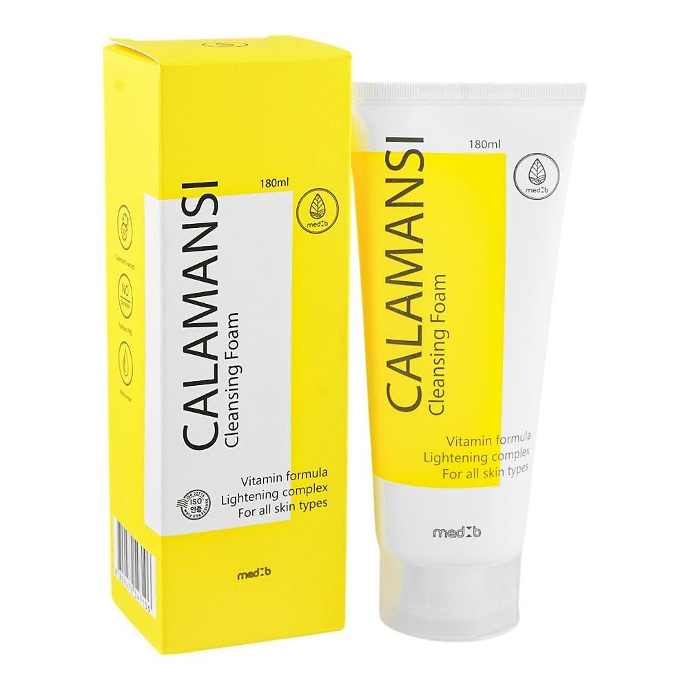 MEDB Calamansi Cleansing Foam Face Wash, For All Skin Types, 180ml - Main Image