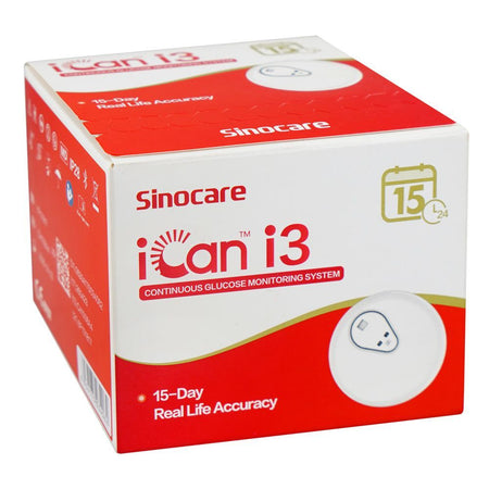 Sinocare iCan 15-Day Glucose Monitor with App, Fewer Finger Pricks, Diabetes Management Kit, 1-Pack - Image 6
