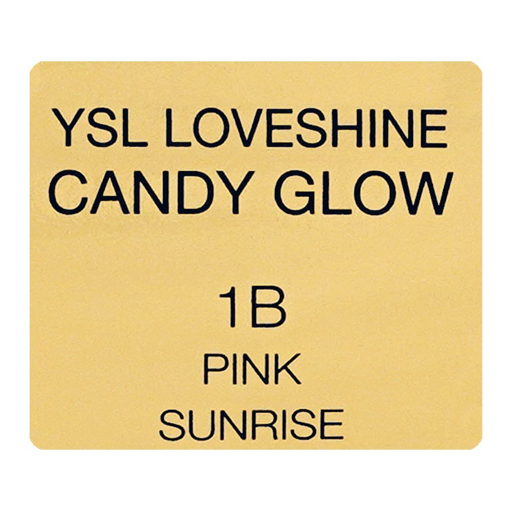 Yves Saint Laurent Love Shine Candy Glow Lip Balm, 3.1g, 1B Pink Sunrise - Image 5