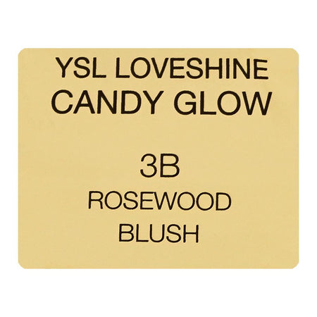 Yves Saint Laurent Love Shine Candy Glow Lip Balm, 3.1g, 3B Rosewood Blush - Image 5