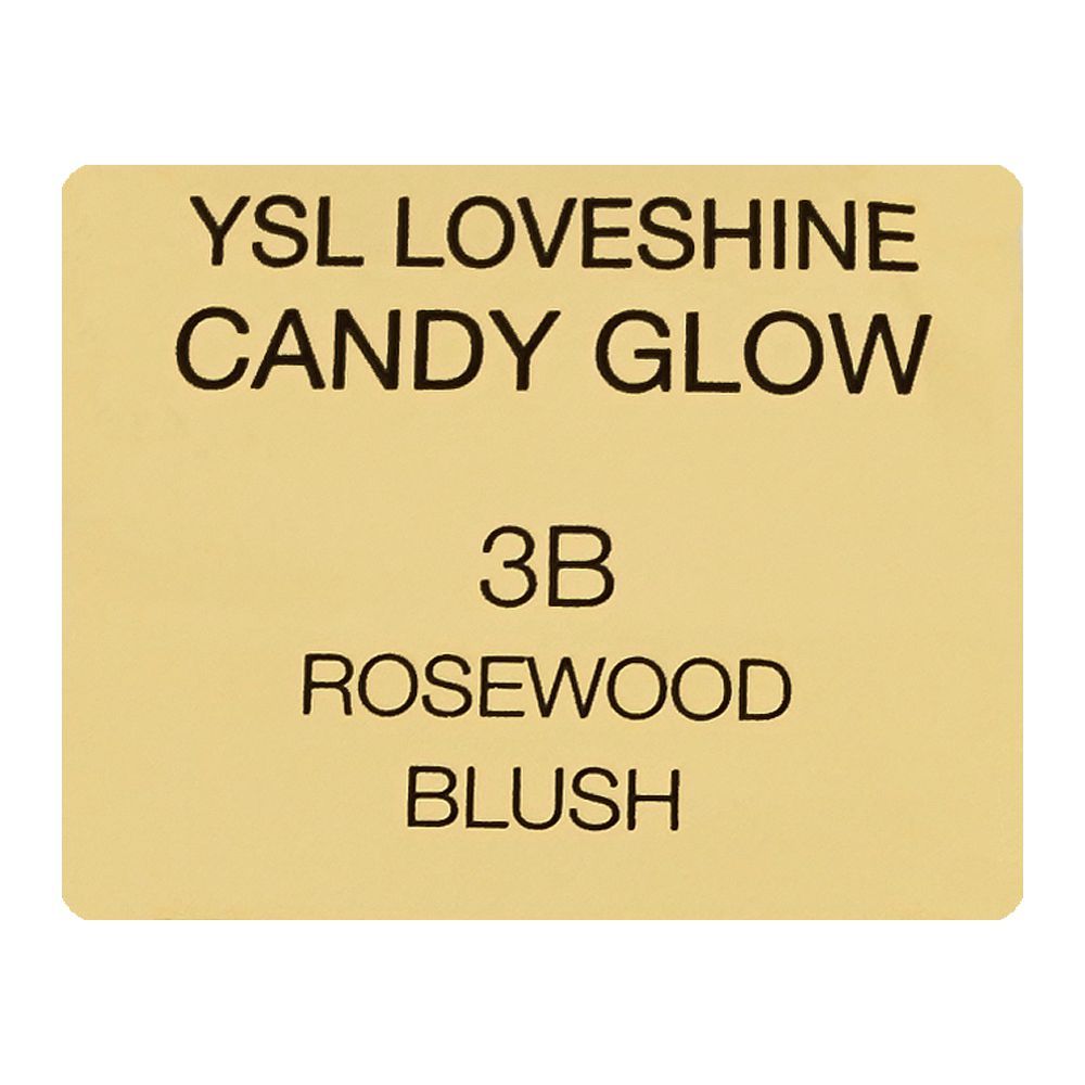 Yves Saint Laurent Love Shine Candy Glow Lip Balm, 3.1g, 3B Rosewood Blush - Image 5