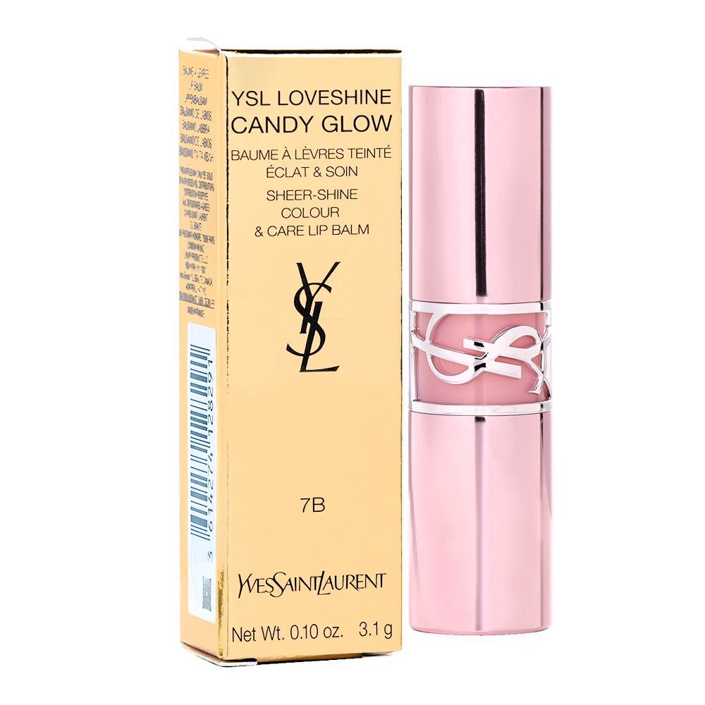 Yves Saint Laurent Love Shine Candy Glow Lip Balm, 3.1g, 7B Nude Pleasure - Image 2