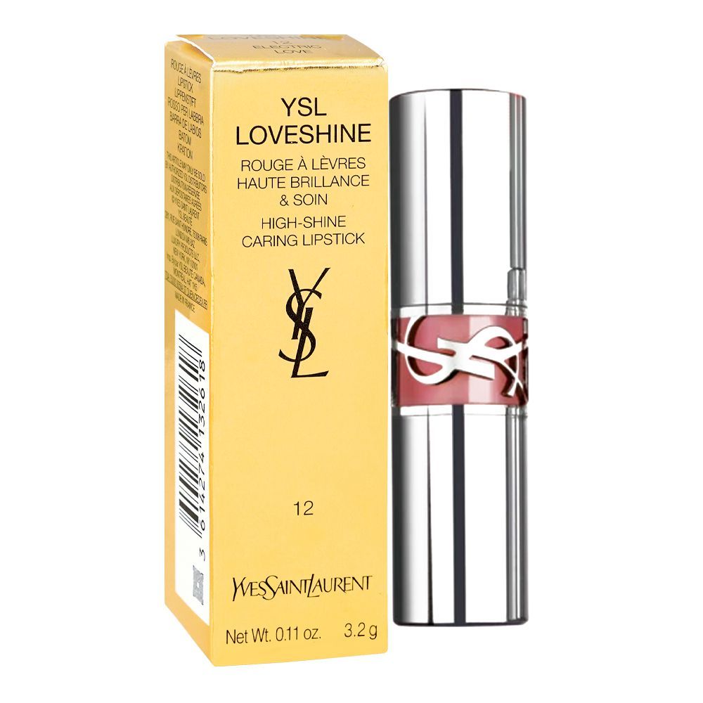 Yves Saint Laurent Love Shine Lipstick, 3.2g, 12 Electric Love - Image 2