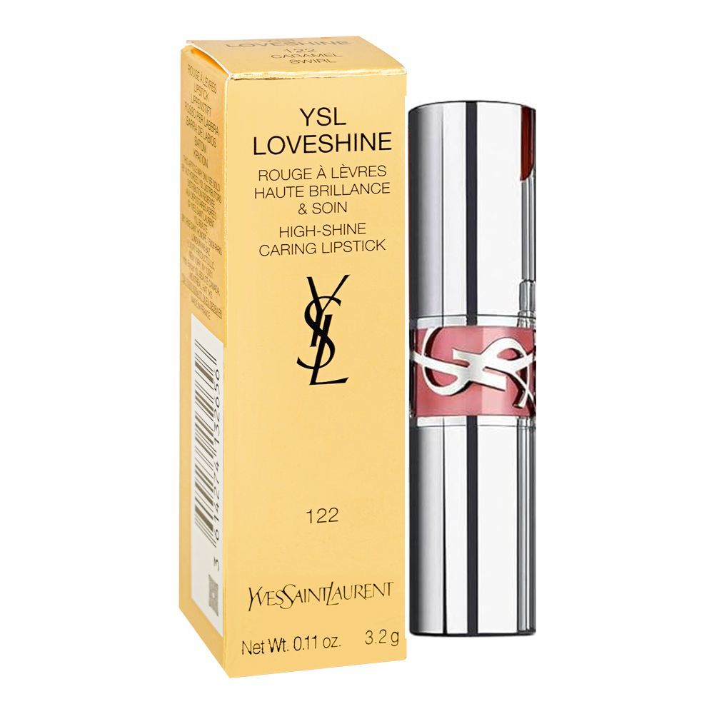 Yves Saint Laurent Love Shine Lipstick, 3.2g, 122 Caramel Swirl - Image 2