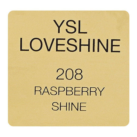 Yves Saint Laurent Love Shine Lipstick, 3.2g, 208 Raspberry Shine - Image 5