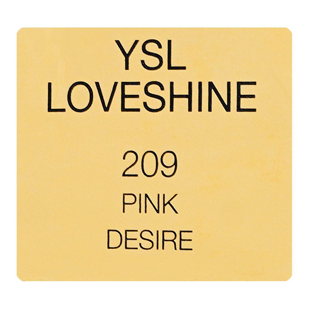 Yves Saint Laurent Love Shine Lipstick, 3.2g, 209 Pink Desire - Image 5