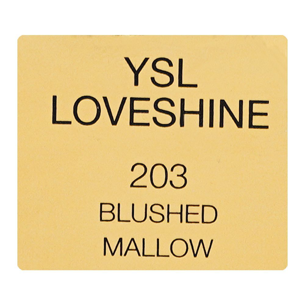 Yves Saint Laurent Love Shine Lipstick, 3.2g, 203 Blushed Mallow - Image 5