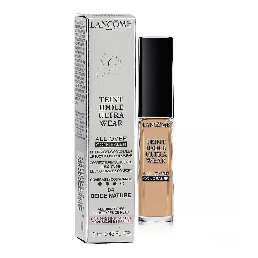 Lancome Paris Teint Idole Ultra Wear All Over Concealer, 13ml, 04 Beige Nature - Image 2