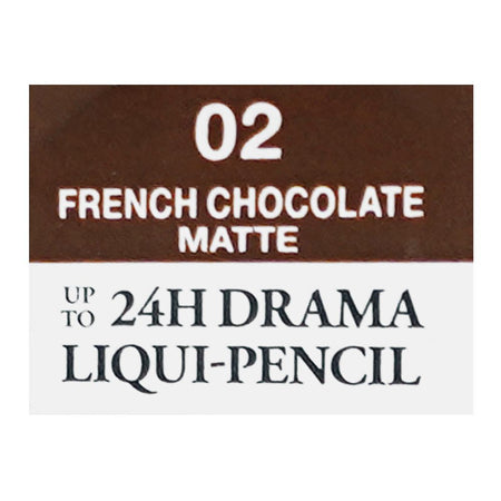 Lancome Paris Drama Liquid Eyeliner Pencil, Waterproof, 24H Long-Lasting, 02 French Chocolate Matte - Image 5