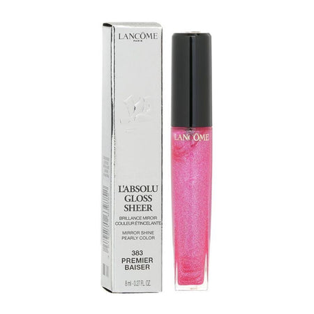 Lancome Paris L'Absolu Gloss Sheer Mirror Shine Pearly Lip Gloss, 8ml, 383 Premier Baiser - Image 2