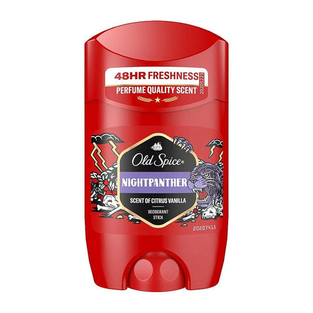 Old Spice Night Panther Scent Of Citrus Vanilla Deodorant Stick, 50ml - Main Image
