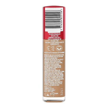 Rimmel Lasting Finish Upto 35H Hydration Boost Liquid Foundation, 30ml, 302 Warm Olive - Image 3
