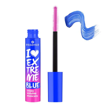 Essence Live Life In Coral I Love Extreme Blue Crazy Volume Mascara, 12ml, 01 Blue-Tiful Corals! - Main Image