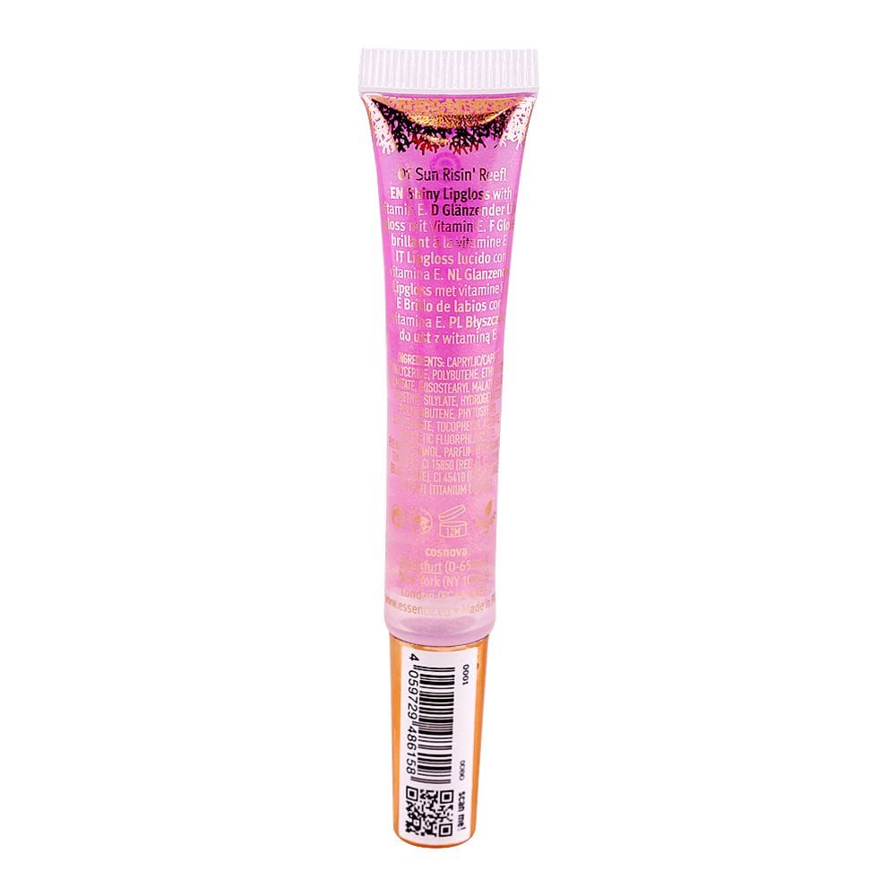 Essence Live Life In Coral Lip Gloss, 10ml, 01 Sun Risin' Reef! - Image 2