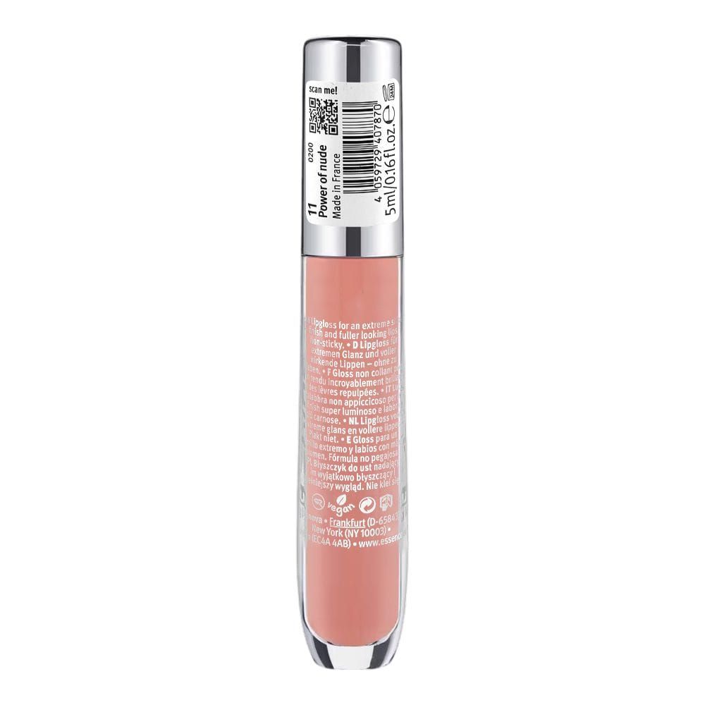 Essence Extreme Shine Volume Lip Gloss, 5ml, 11 Powder Of Nude - Image 3