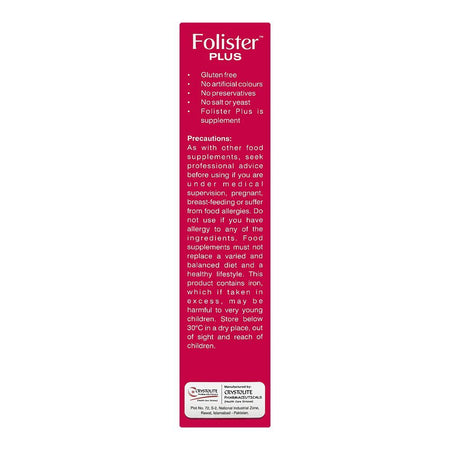 Folister Plus Tablets, Box (30 Tablets) - Image 3