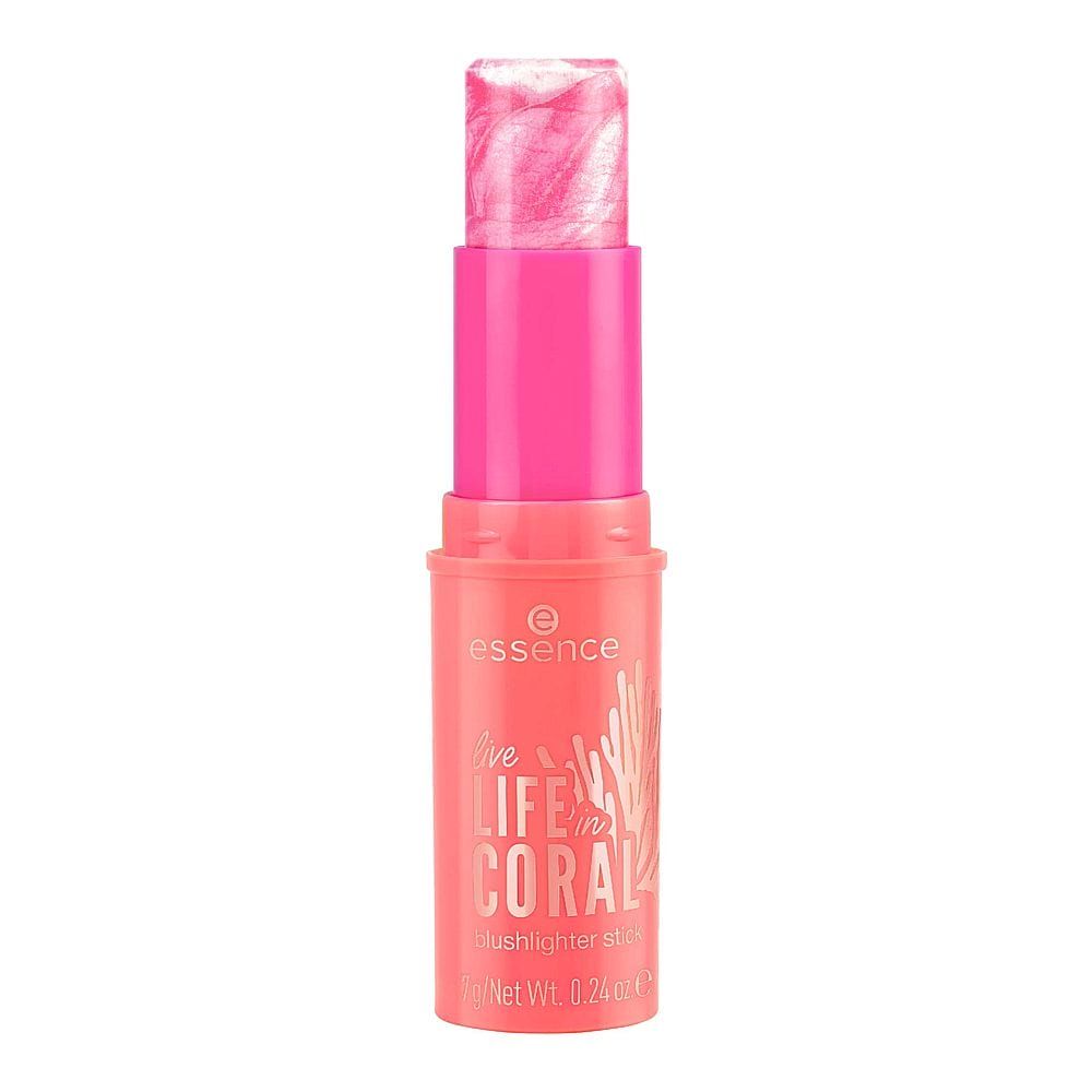 Essence Live Life In Coral Blushlighter Stick, 7g, 01 Glowing' Coral Tastic, Baby! - Main Image