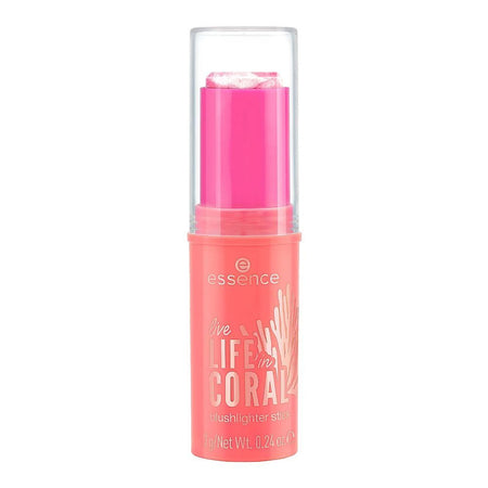 Essence Live Life In Coral Blushlighter Stick, 7g, 01 Glowing' Coral Tastic, Baby! - Image 2