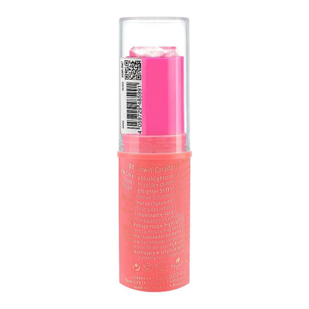 Essence Live Life In Coral Blushlighter Stick, 7g, 01 Glowing' Coral Tastic, Baby! - Image 3