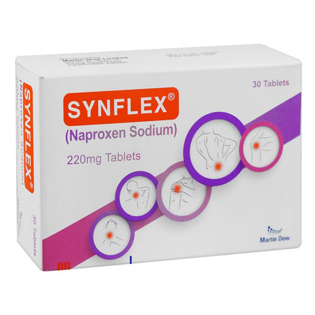 Synflex Tablets, 220mg, 1-Strip (10 Tablets) - Main Image