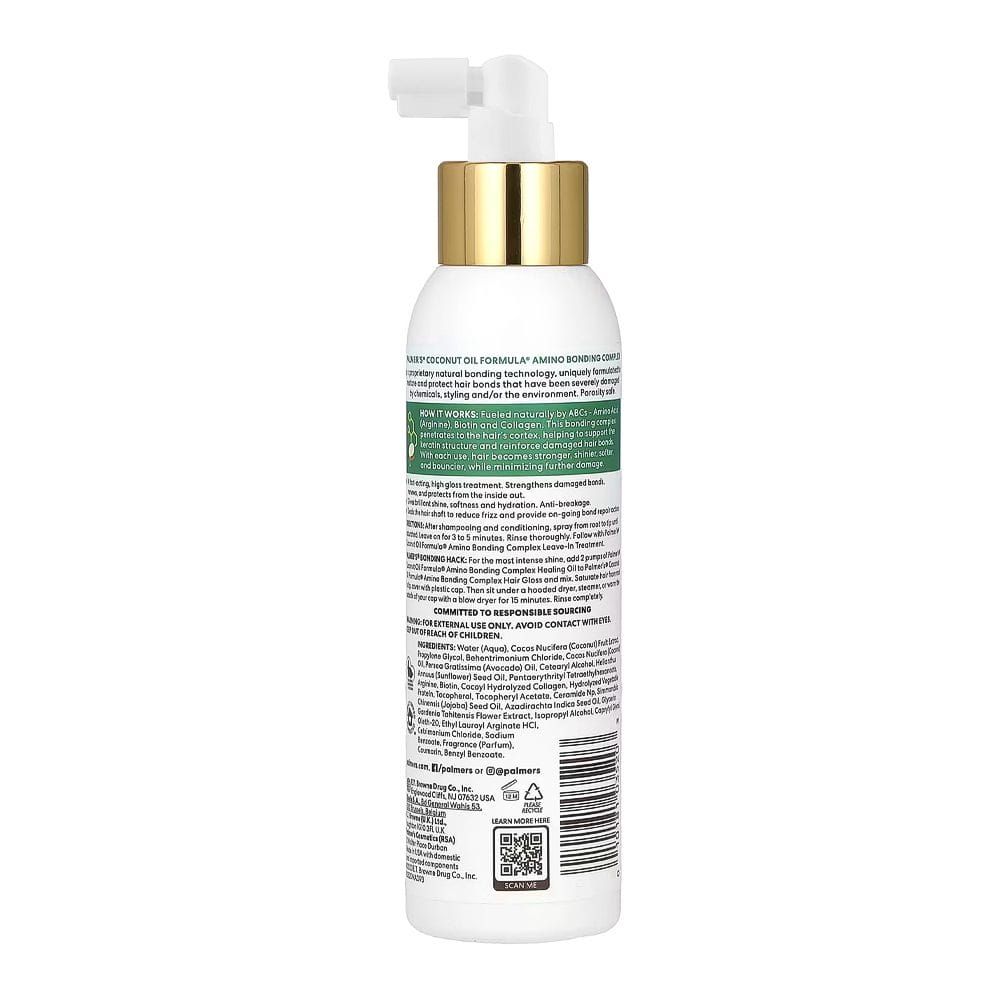 Palmer's Coconut Oil Formula Bonding Gloss Hair Oil, Vitamin E & Amino Complex, 118ml - Image 2