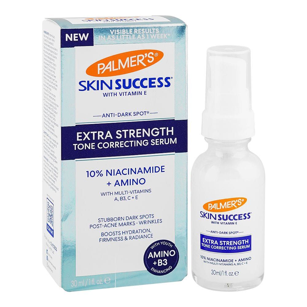 Palmer's Skin Success Extra Strength Tone Correcting Face Serum, Vitamin E, 30ml - Main Image