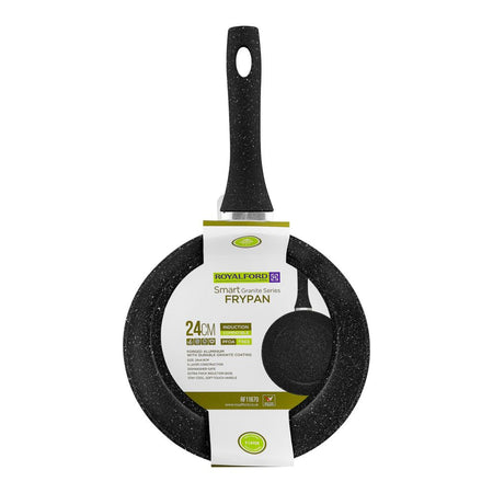 Royalford Smart Granite Series Frypan, 24cm, Grey, RF11870 - Image 2