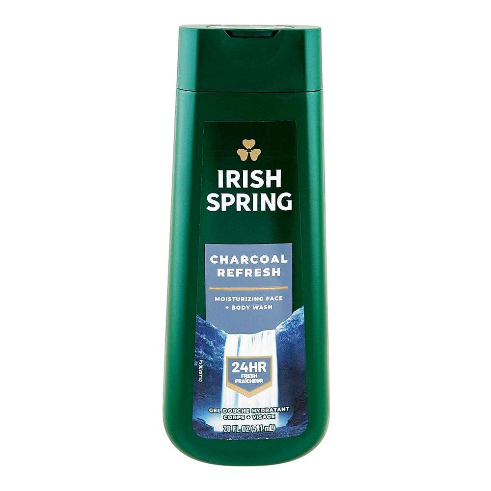 Irish Spring Charcoal Refresh Moisturizing Face+Body Wash, 591ml - Main Image