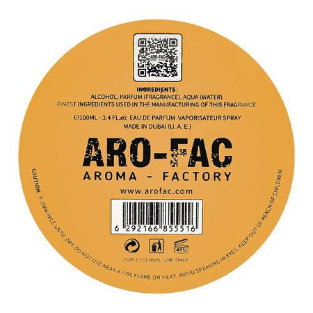 Aro-Fac Sugar Oud, Eau De Parfum, For Men & Women, 100ml - Image 3