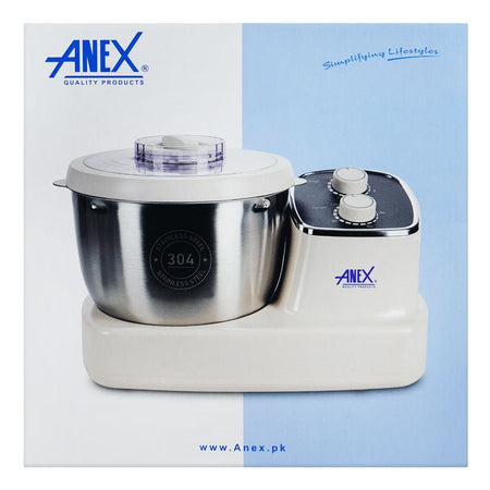 Anex Deluxe Dough Maker, 500W, 5 Liter Capacity, White, AG-2127 - Image 3