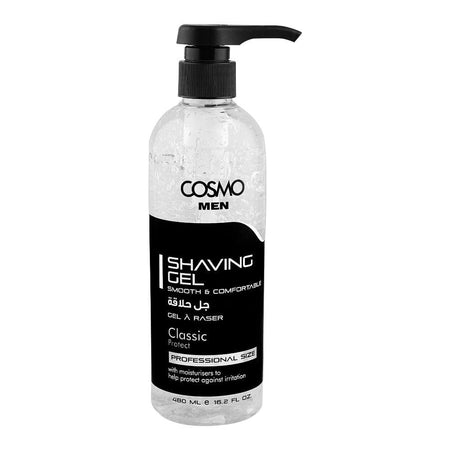Cosmo Men Classic Protect Shaving Gel, 480ml - Main Image