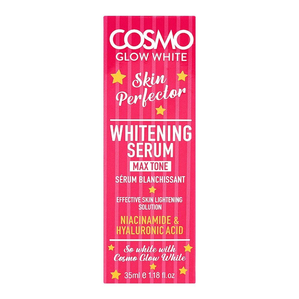 Cosmo Glow White Max Tone Whitening Face Serum, 35ml - Image 2