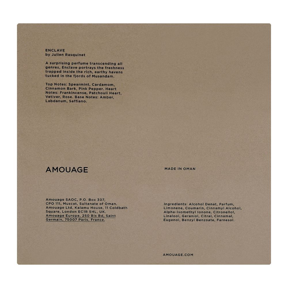 Amouage Enclave, Eau De Parfum, For Men & Women, 100ml - Image 3