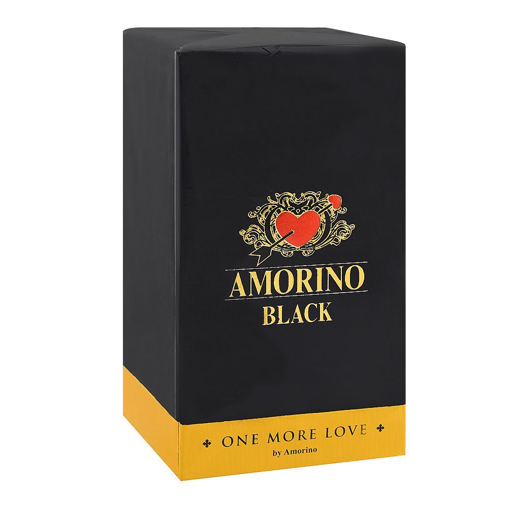Amorino Black One More Love, Eau De Parfum, For Men & Women, 100ml - Image 2