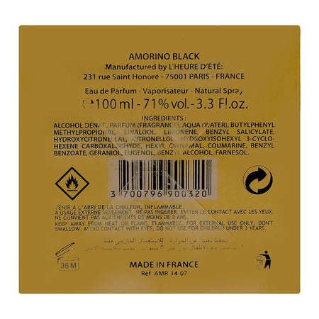 Amorino Black One More Love, Eau De Parfum, For Men & Women, 100ml - Image 3